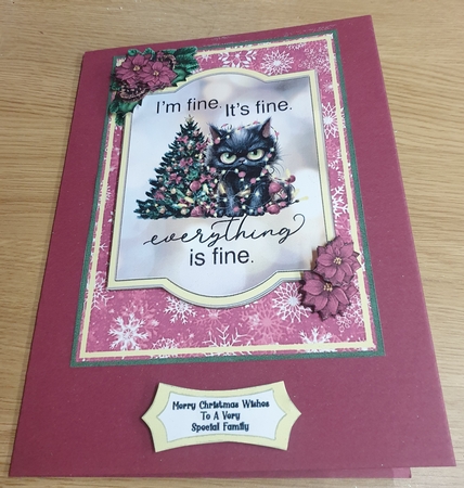 Im Fine. Its Fine. - 5x7 by Margaret Scott