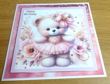 Ballerina Bear matching Insert by Margaret Scott