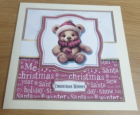 Christmas Teddies by Margaret Scott