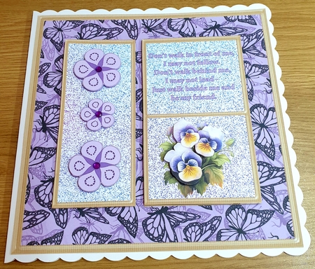 Butterflies Window Frames-Sweet by Margaret Scott
