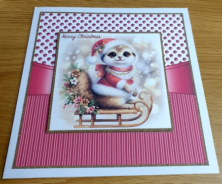 Meerkat Sledge Ride by Margaret Scott