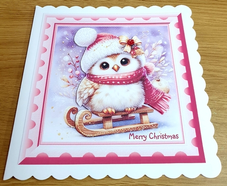 Owl Sledge Ride by Margaret Scott