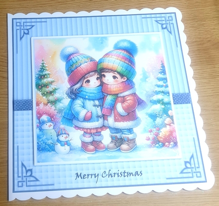 Colorful Winter Love by Margaret Scott