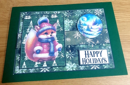 7x5 Cute Winter Animals Mini Kit by Margaret Scott