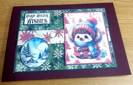 7x5 Cute Winter Animals Mini Kit by Margaret Scott