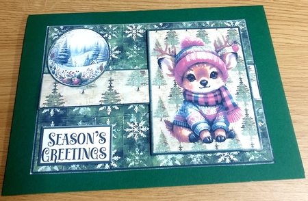 7x5 Cute Winter Animals Mini Kit by Margaret Scott