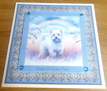 Summer Breeze Westie  by Margaret Scott