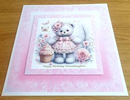 Pink Cupcake Bear by Margaret Scott