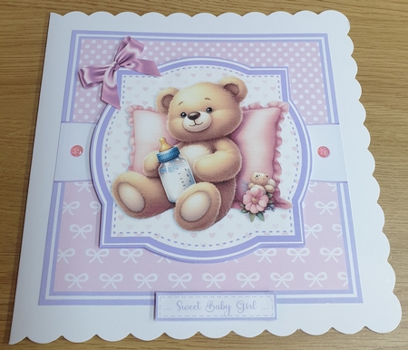 BABY GIRL BEARS by Margaret Scott