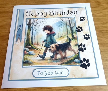 Walking the Dog 2 by Margaret Scott