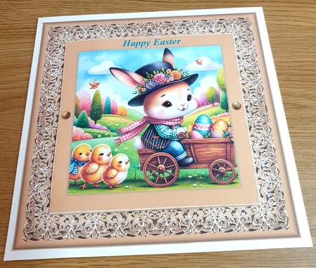 Bunny Family by Margaret Scott
