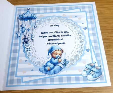 A beautiful baby boy by Margaret Scott