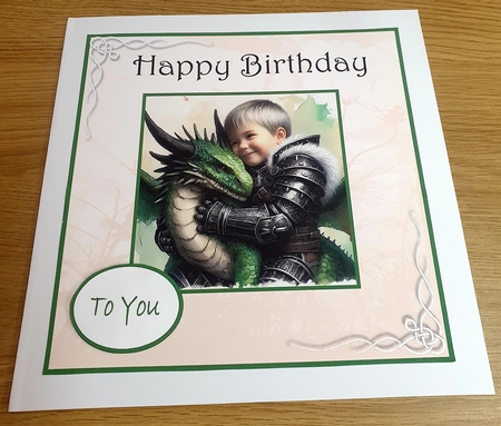 A  Boy and His Dragon Birthday by Margaret Scott