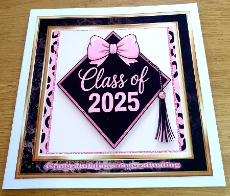 6x6 Black & Gold Frames - 6 Frames in PNG & JPEG by Margaret Scott