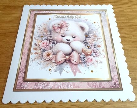 6x6 Rose Gold & Lace Frames - x6 Frames in PNG & JPEG by Margaret Scott