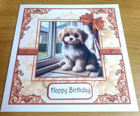 Puppy is Waiting by Margaret Scott