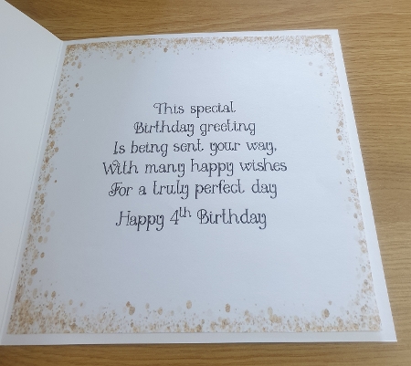 Birthday inserts 1-10 set 2 by Margaret Scott
