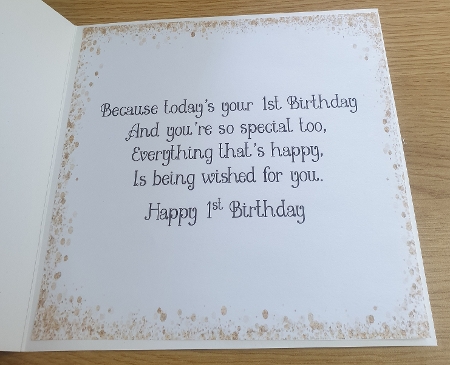 Birthday inserts 1-10 set 2 by Margaret Scott