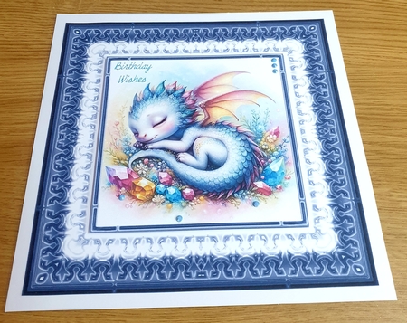 Lullaby Dragon Chrystals by Margaret Scott