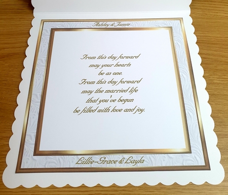 6x6 White & Gold Frames - x6 Frames in PNG by Margaret Scott