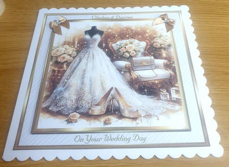 6x6 White & Gold Frames - x6 Frames in PNG by Margaret Scott
