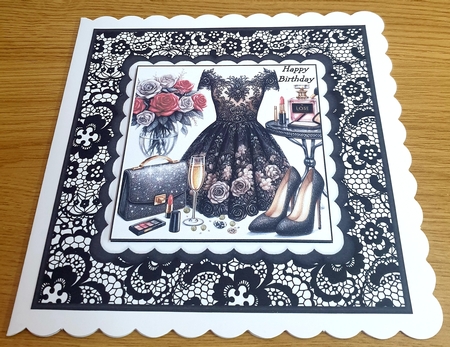 Black Party Dress 2 by Margaret Scott