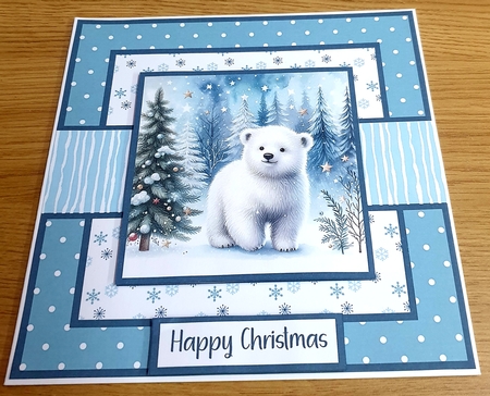 Christmas Polar Bear by Margaret Scott