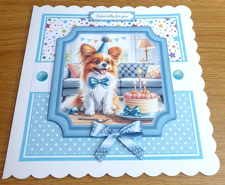 BIRTHDAY PAPILLONS by Margaret Scott
