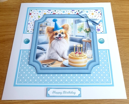 BIRTHDAY PAPILLONS by Margaret Scott