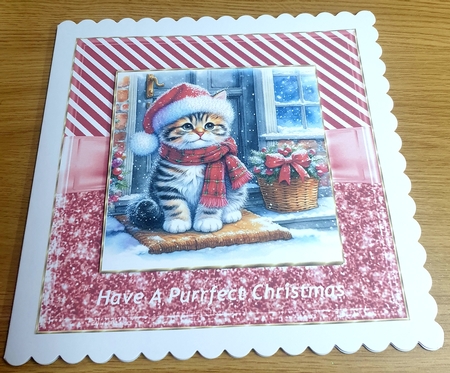Glitter Stripes Frames-Dusty by Margaret Scott