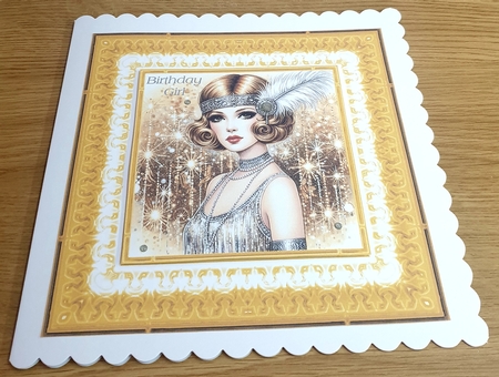 Golden Flapper Girls  by Margaret Scott