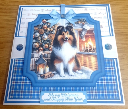 CHRISTMAS SHETLAND SHEEPDOGS by Margaret Scott