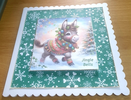 Jingle Bell Donkey  by Margaret Scott