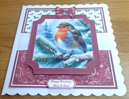 WINTER ROBIN - toppers by Margaret Scott