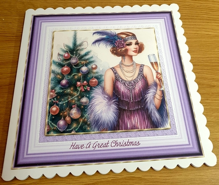 Christmas Flapper Girl  by Margaret Scott