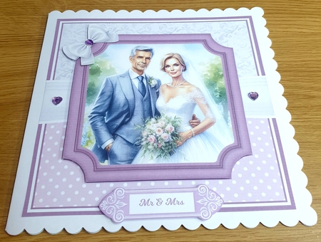 WEDDING COUPLES 7x7  by Margaret Scott