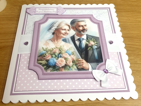 WEDDING COUPLES 7x7  by Margaret Scott