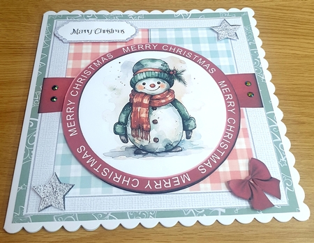 Snowman Bauble by Margaret Scott