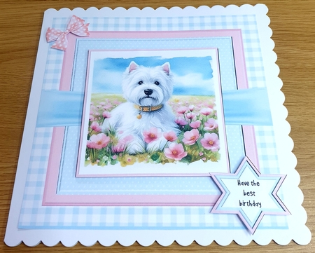 Bonnie Westie by Margaret Scott