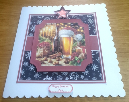 CHRISTMAS BEER toppers by Margaret Scott