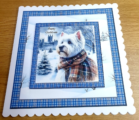 10 Winter dog backgrounds kit (png) by Margaret Scott