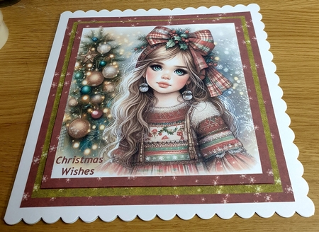  Christmas Lil Girls 1 by Margaret Scott