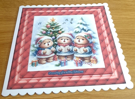 Bear carol singers by Margaret Scott