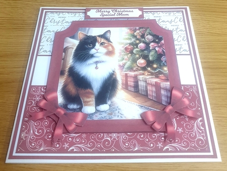 CHRISTMAS CALICO CATS by Margaret Scott