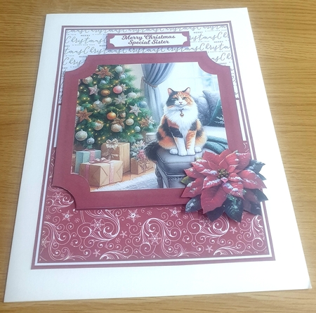 CHRISTMAS CALICO CATS by Margaret Scott