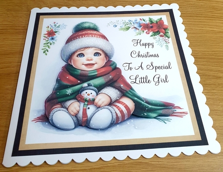 Christmas Little Girls by Margaret Scott