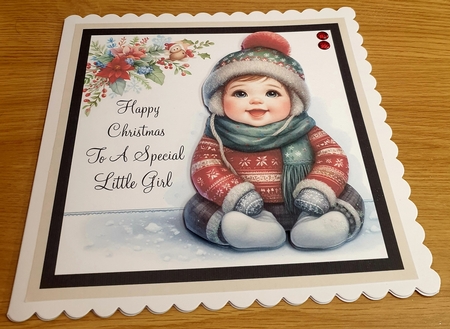 Christmas Little Girls by Margaret Scott