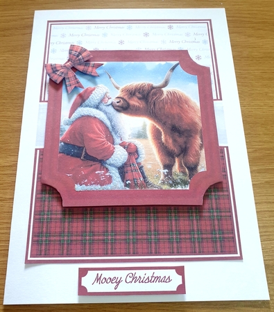 KISSES FOR SANTA - COWS by Margaret Scott