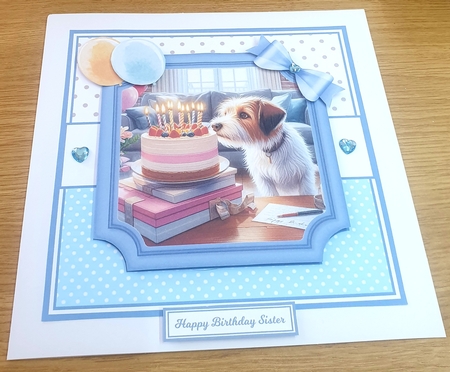 BIRTHDAY CAKE DOGS by Margaret Scott