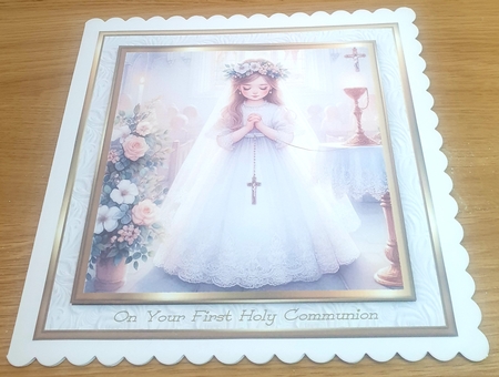Holy Communion Girl by Margaret Scott